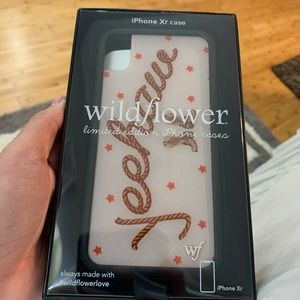 Wildflower limited edition yeehaw iPhone XR case